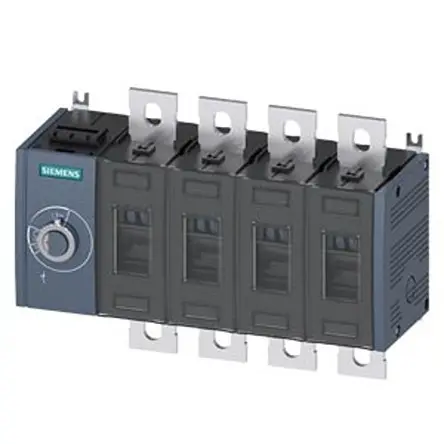 Interruptor seccionador, 3, Corriente 400A, Potencia 250kW, IP00, IP20 | 3KD4244-0PE10-0 Siemens