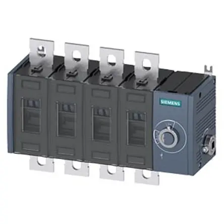 Interruptor seccionador, 4, Corriente 400A, Potencia 250kW, IP00, IP20 | 3KD4244-0PE40-0 Siemens