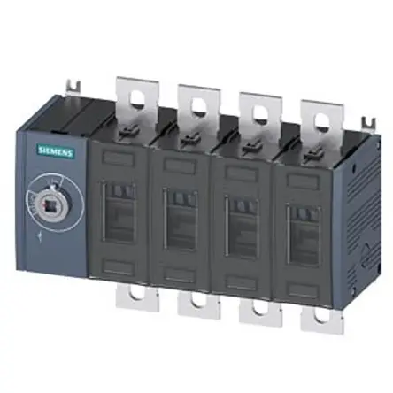 Interruptor seccionador, 4, Corriente 500A, Potencia 250kW, IP00, IP20 | 3KD4440-0PE10-0 Siemens
