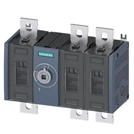 Interruptor seccionador, 3, Corriente 500A, Potencia 250kW, IP00, IP20 | 3KD4430-0PE20-0 Siemens