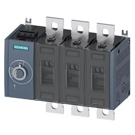 Interruptor seccionador, 3, Corriente 500A, Potencia 250kW, IP00, IP20 | 3KD4434-0PE10-0 Siemens