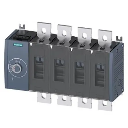 Interruptor seccionador, 4, Corriente 500A, Potencia 355kW, IP00, IP20 | 3KD4444-0QE10-0 Siemens