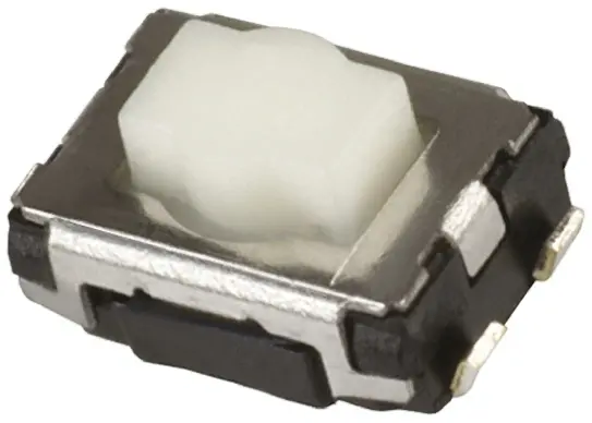 Interruptor táctil tipo Placa de empuje, Blanco, contactos SPST 1.7mm | EVPAA402W Panasonic