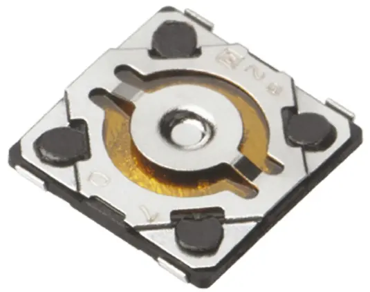 Interruptor táctil tipo Placa de empuje, contactos SPST 0.58mm | EVQP6LB55 Panasonic