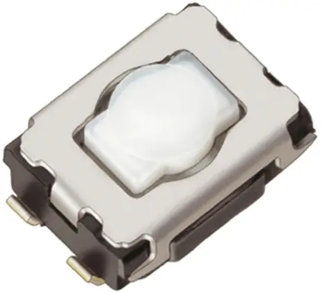 Interruptor táctil tipo Placa de empuje, Natural, contactos SPST 2.5mm | EVQP2R02W Panasonic