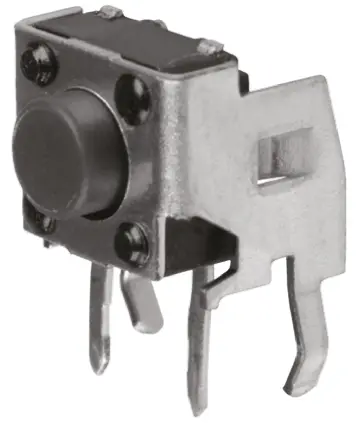 Interruptor táctil tipo Placa de empuje, Negro, contactos SPST | EVQPF208K Panasonic