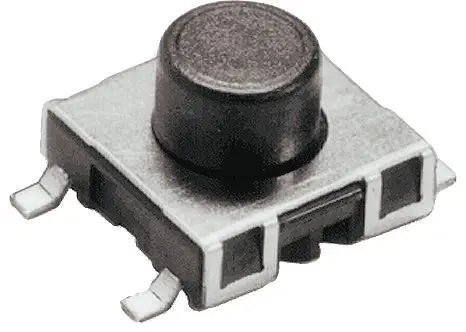 Interruptor Táctil, contactos SPST 7.75mm, IP67 | 1241.1619.11 Schurter