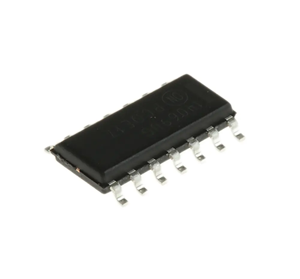 AEC-Q100 Inversor, MC14069UBDG, Terminación Única Hex canales SOIC 14 pines onsemi