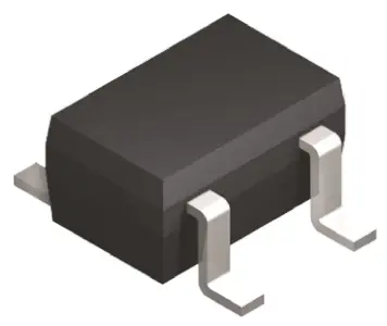 Inversor, NC7SP14P5X, S70 5 pines LVCMOS, alimentación 0,9 → 3,6 V Sí onsemi