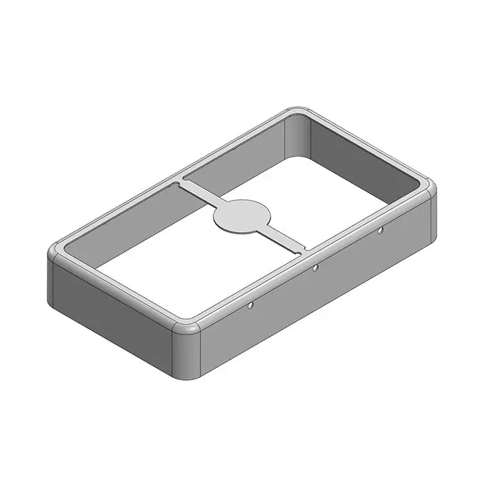 Caja de apantallamiento de Acero estañado, interior 63.8 x 36.3 x 11mm | MS638-10F Masach Tech