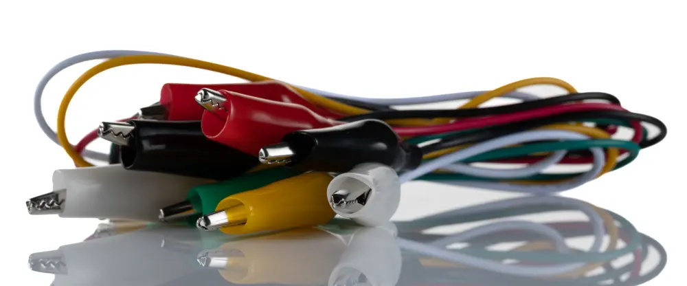 Kit de cables y puntas de prueba Okdo CC40CM, contiene Pinzas de cocodrilo