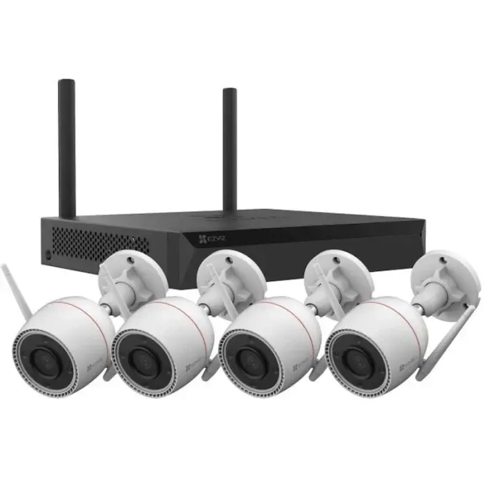 EZVIZ – Kit de Cámaras 4MP y Grabador con Estuche Protector