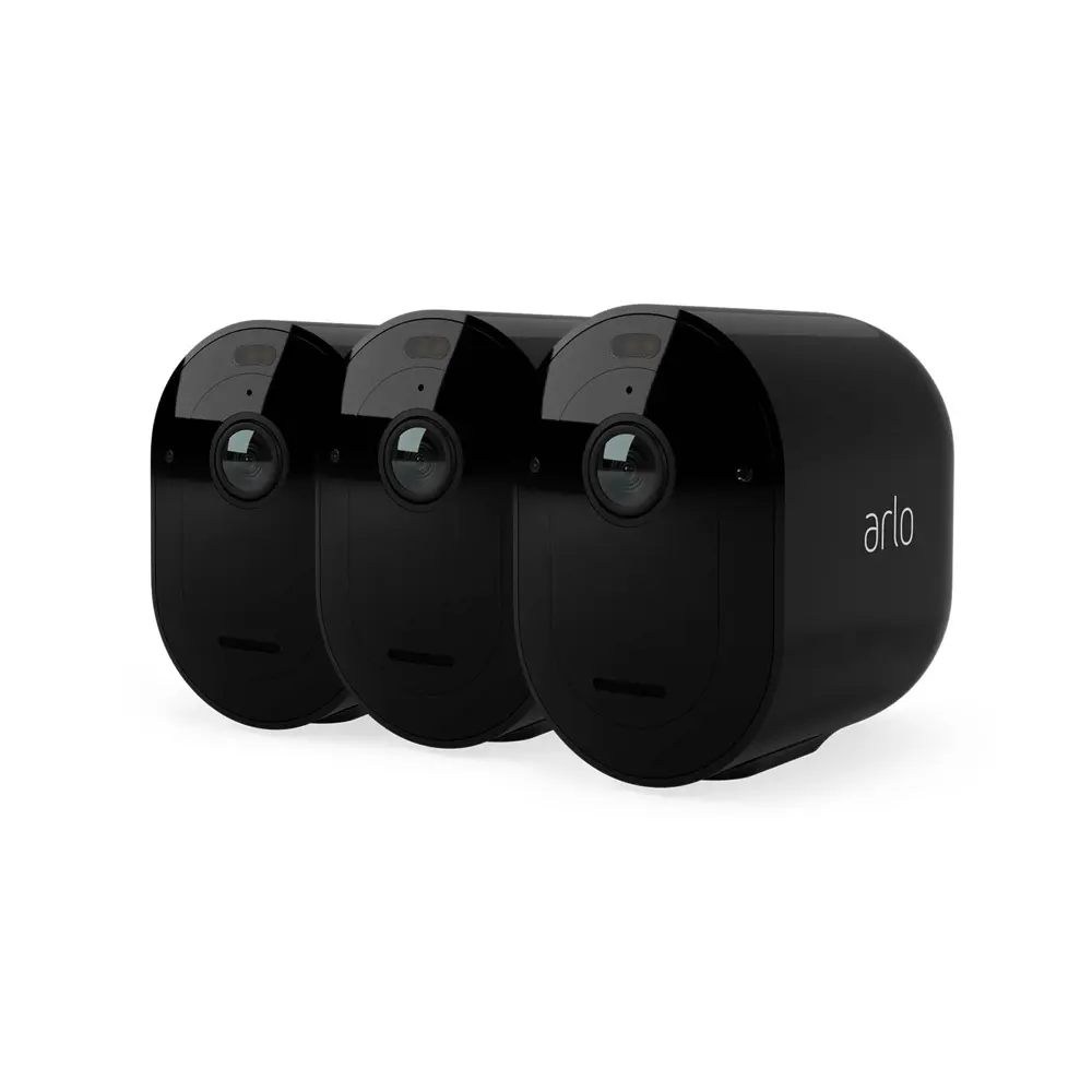 Kit de cámara de seguridad exterior Wi-Fi negra - pro 4 para Fotografí de Larga Exposición