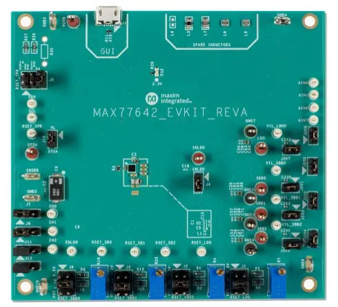 Kit de desarrollo Cargador de baterí Maxim Integrated Evaluation Kit - MAX77642EVKIT#