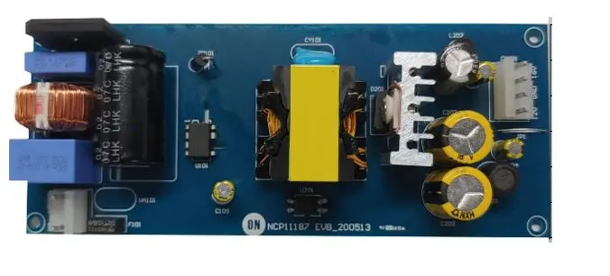 Kit de desarrollo Convertidor de retorno onsemi Evaluation Board - NCP11187A65P45WGEVB