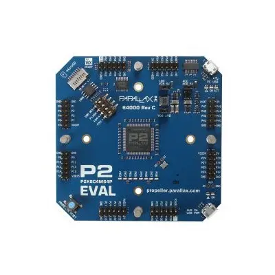 Placa de evaluación Propeller 2 Evaluation Board Rev. C de Parallax Inc | 64000