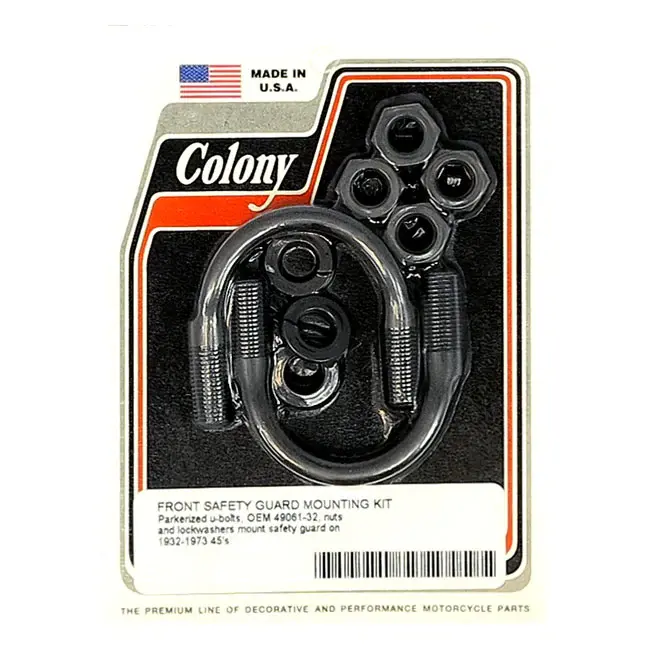 Certificado IP66 Resistente Front Safety Guard Mounting Kit Harley-Davidson