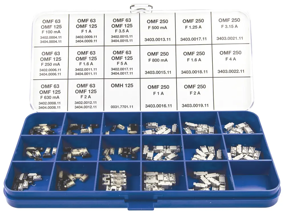 Juego de fusibles no rearmables Schurter | 34.9877