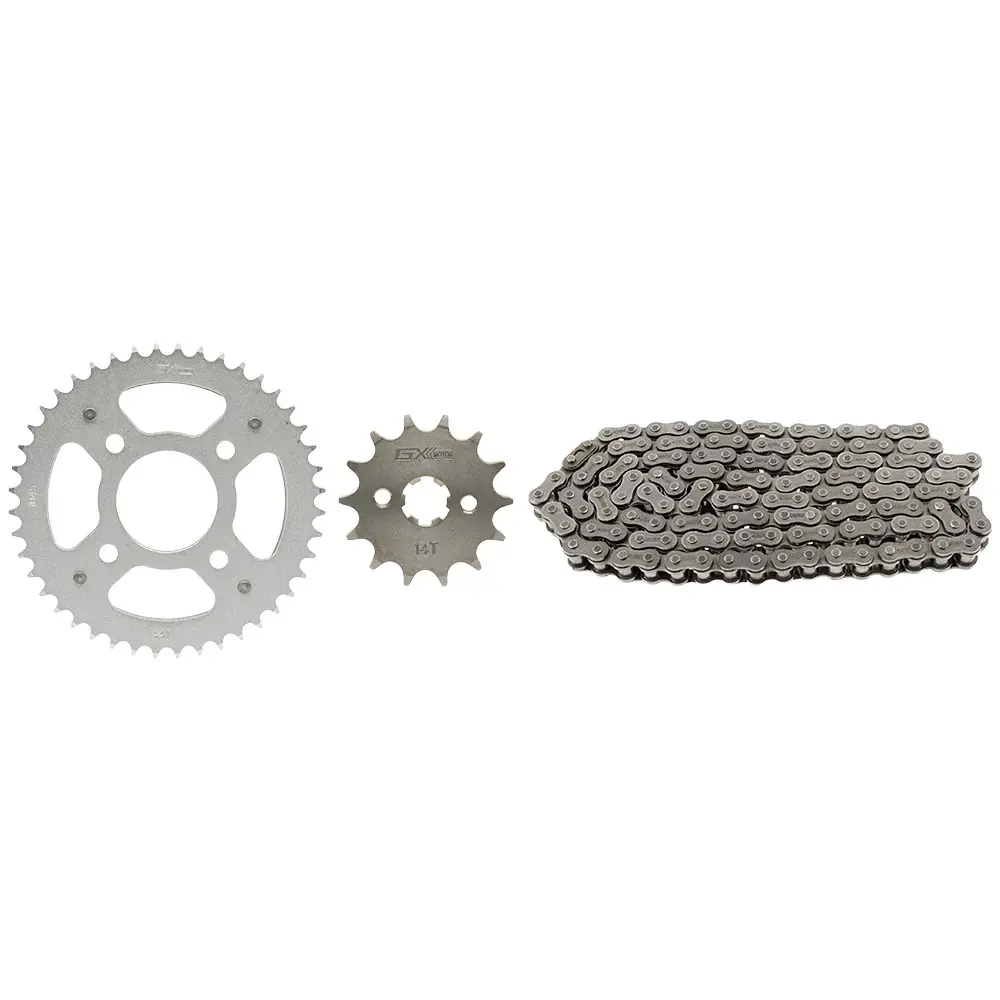 Certificado IP66 Resistente Kit de arrastre CB 125F 428HX132L/44T/14T Zubr