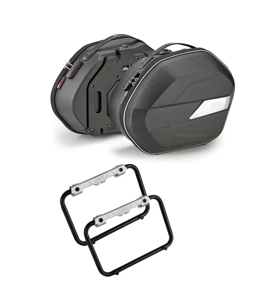 Kit Borse Semirigide per Meteor 350 - GIVI con Detección de Movimiento