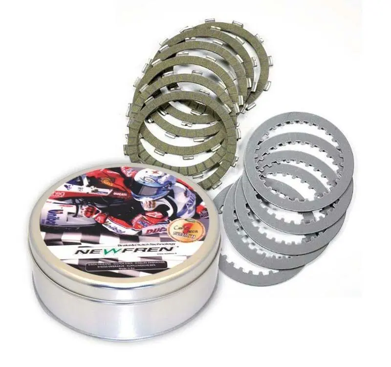 Kit de discos de embrague + separadores NEWFREN - Ducati con Visión Nocturna
