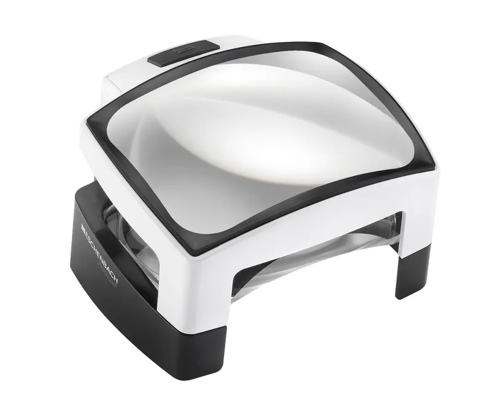 Lámpara con lupa, LED 4.5V dc, lente 100 x 75mm, 12dioptrí | 1566 Eschenbach