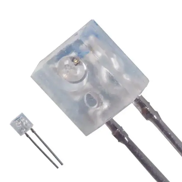 LED IR onsemi de LEDs, 1.7V, λ 880nm, 16mW/sr, 50°, encapsulado Recepción lateral de 2 pines | QEE123