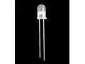 Diodo emisor IR ROHM de LEDs, 1.6V, λ 950nm, 8mW/sr, ±15°, encapsulado DIP de 2 pines, mont. pasante | SIR-56ST3F