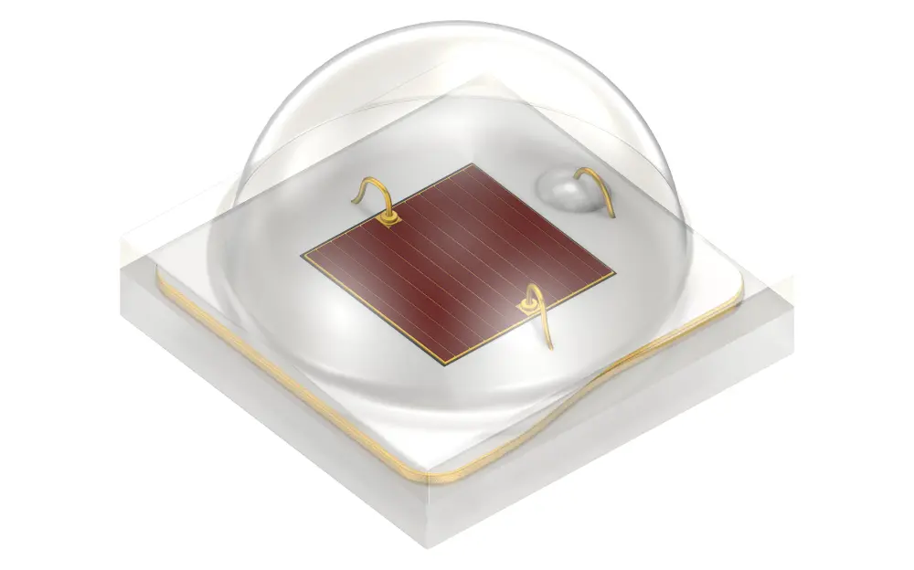 LED de alta potencia ams OSRAM OSLON Square, Rojo, Vf= 2 V, mont. superficial, encapsulado SMT Cerámica | GH CSSRM5.24-V8...