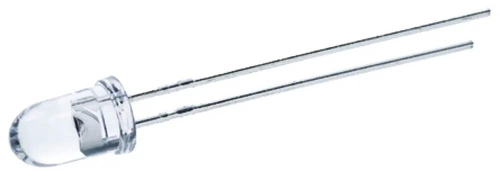 LED Broadcom, Azul, 470 nm, Vf= 3,2 V, 30°, mont. pasante, encapsulado 5 mm (T-1 3/4) | HLMP-CB3A-UV0DD