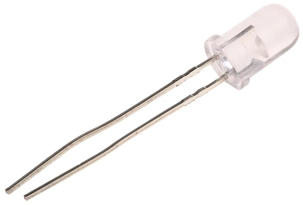 LED Broadcom, Rojo, 626 nm, Vf= 2,1 V, 1,9 lm, 30°, mont. pasante, encapsulado 5 mm (T-1 3/4) | HLMP-EG3A-WX0DV