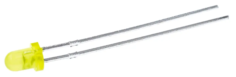 LED Ledtech, Amarillo, 585 nm, Vf= 2,1 V, 35 °, mont. pasante, encapsulado 3 mm (T-1) | L03R3000G1EP4