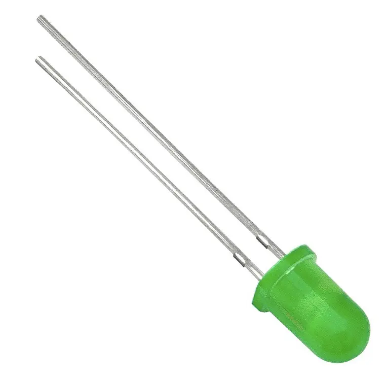 LED Ledtech, Verde, 567 nm, Vf= 2,1 V, 35 °, mont. pasante, encapsulado 3 mm (T-1) | L02R3000G1EP4