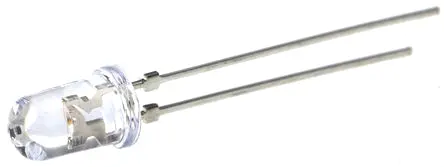 LED Wurth Elektronik WL-TMRW, Azul, 465 nm, Vf= 3,6 V, 45°, mont. pasante, encapsulado 5 mm (T-1 3/4) | 151054BS04500
