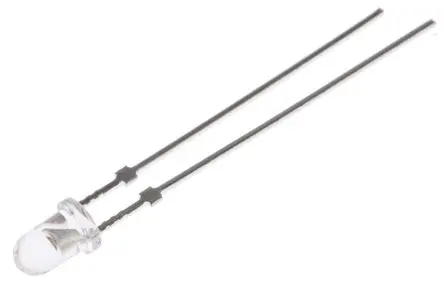 LED Wurth Elektronik WL-TMRW, Rojo, 530 nm, Vf= 3,8 V, 30 °, mont. pasante, encapsulado 3 mm (T-1) | 151034RS03000