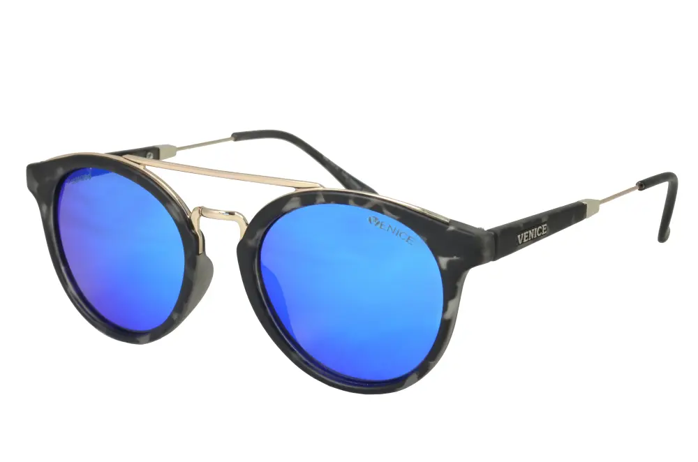 Lentes polarizadas de alta gama AL DOBLE BRIDGE VE68089 DBLKBLM
