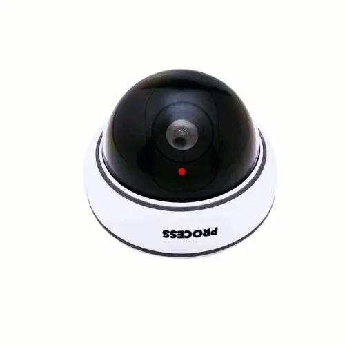 Resistente la Intemperie Centrumelektroniki DC2300 Cámara ficticia CCTV LED de seguridad ligera Fallo de pared de techo d...
