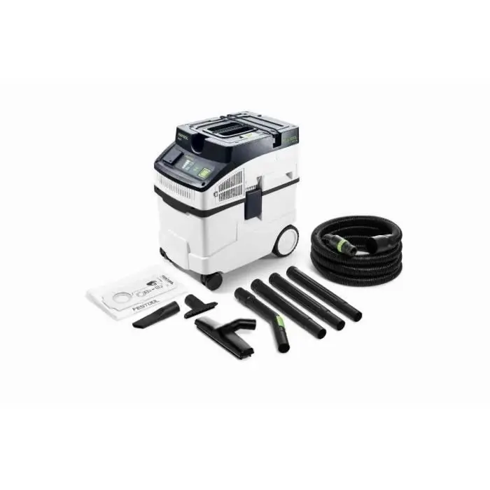 Aspirador - festool - ct 25 e-set cleantec - 1200 w - 25 l - bolsa