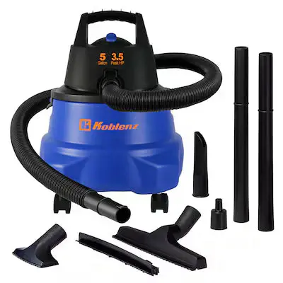 Aspiradora Koblenz WD-5 L2 Taller Seco/Húmedo 5 Gal 3.5 HP