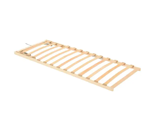 Somier de láminas con cabezal ajustable de 13 listones 80x200cm Ajuste del reposacabezas mecánico