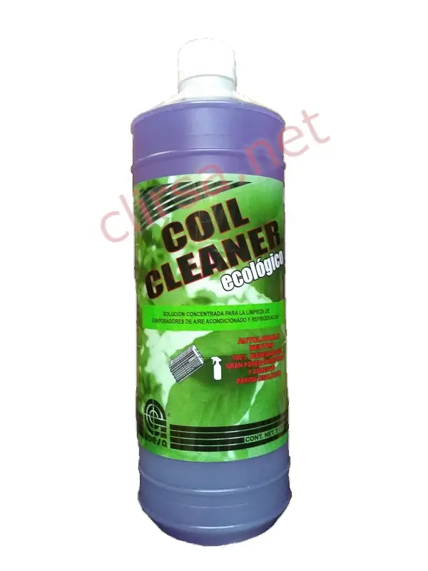 V5051: LIMPIADOR PARA SERPENTÍN MARCA COIL CLEANER DE LITRO ECOLÓGICO