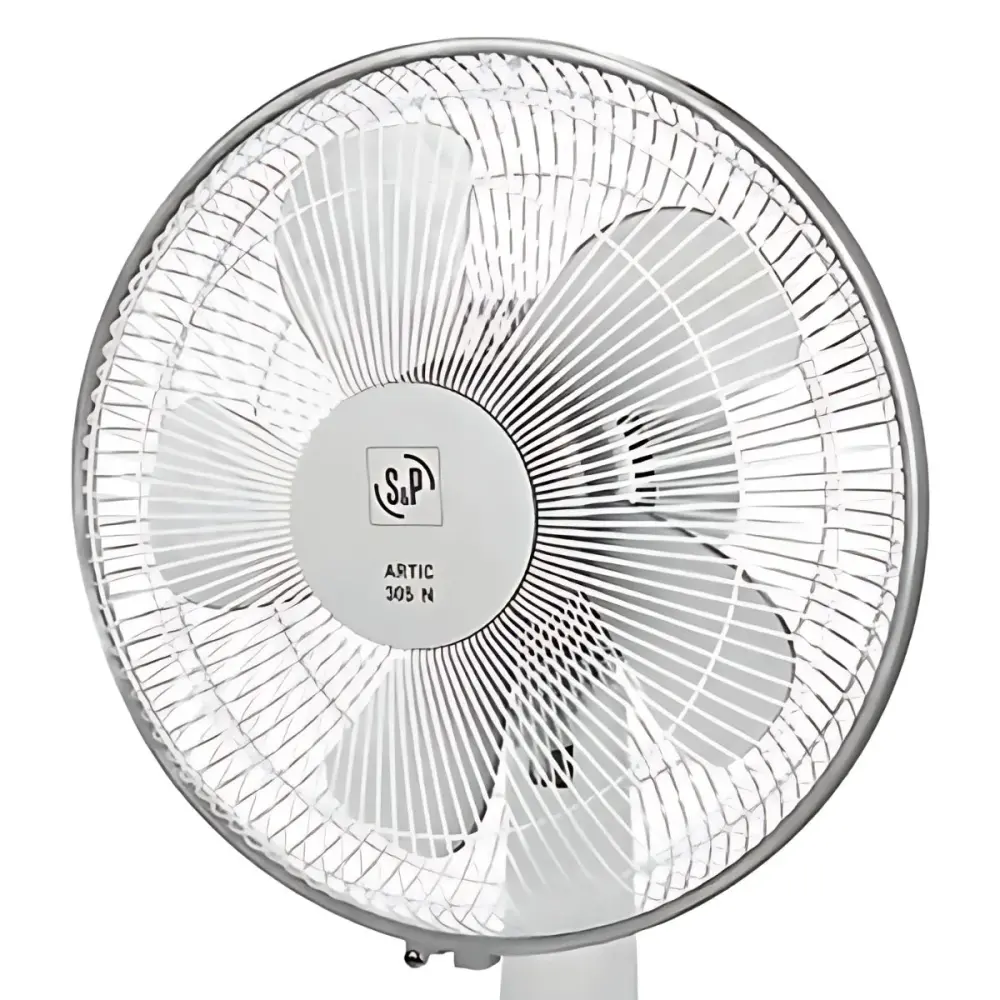 Ventilador de sobremesa Artic 35W 5 aspas gris
