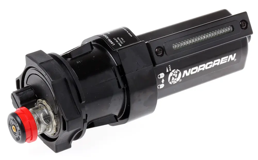 Lubricador de aire neumático, Norgren L64M-NNP-EDN, G 1/2, -20°C, +80°C