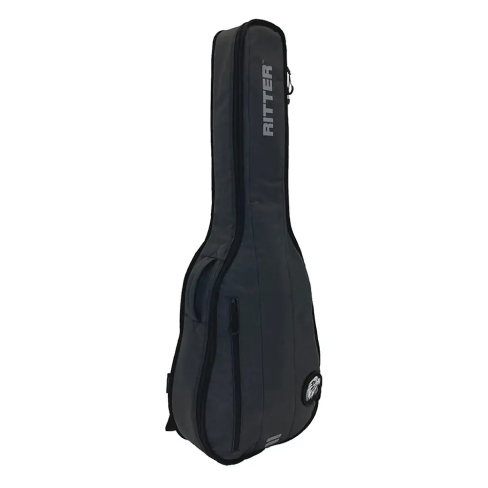 FUNDA PARA GUITARRA CLASICA GRIS SOMBRÍO 3/4 RITTER RGD2-CT/ANT