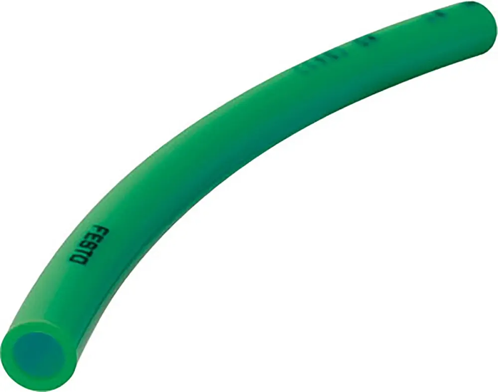 Tuberí de aire comprimido Festo de Poliuretano Verde, diá. exterior 4mm, longitud 50m | PUN-H-4X0,75-GN