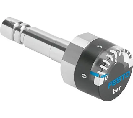 Manómetro Festo, 0bar → 10bar, conexión G 1/4, Ø ext. 63mm | MA-15-10-QS-8