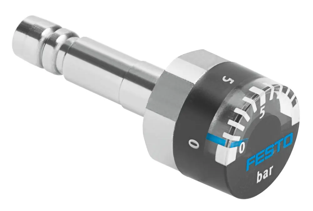 Manómetro Festo, 0bar → 10bar, Ø ext. 15mm | MA-15-10-QS-6