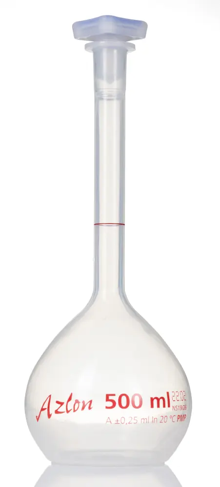 Frasco de laboratorio, 500ml, Polipropileno