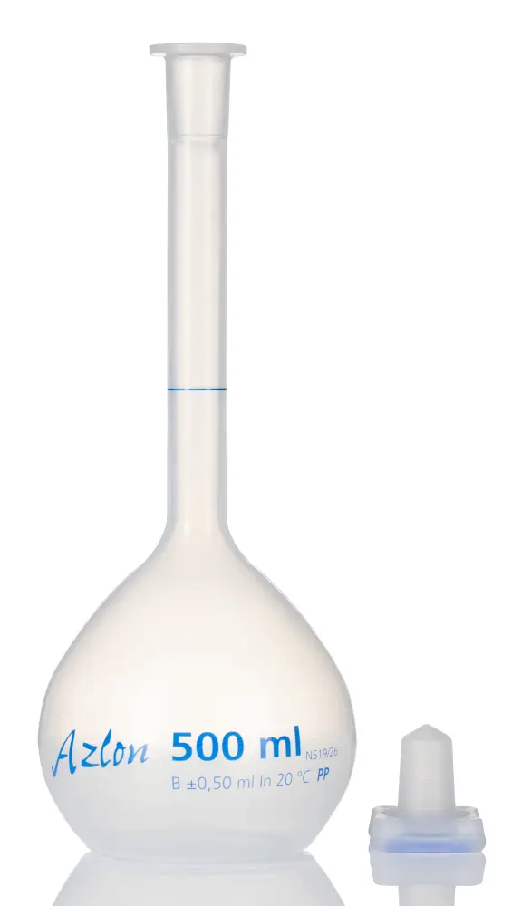 Frasco de laboratorio, 500ml, Polipropileno