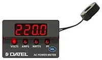 Medidor de energí Murata Power Solutions serie ACM20, display LED, con 4 dígitos, precisión ±3% (factor de potencia), ...
